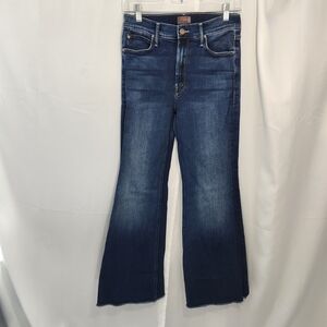 MOTHER Dark Blue Flare Jeans